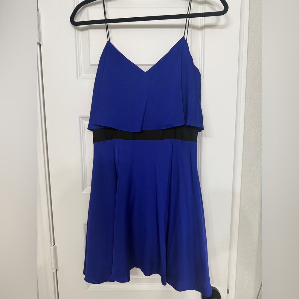 Milly Royal Blue Silk Dress